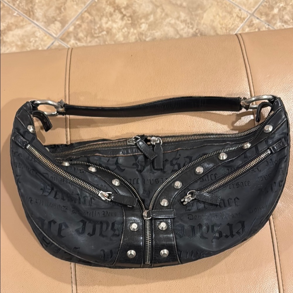 Versace Black Designer Women's Bag